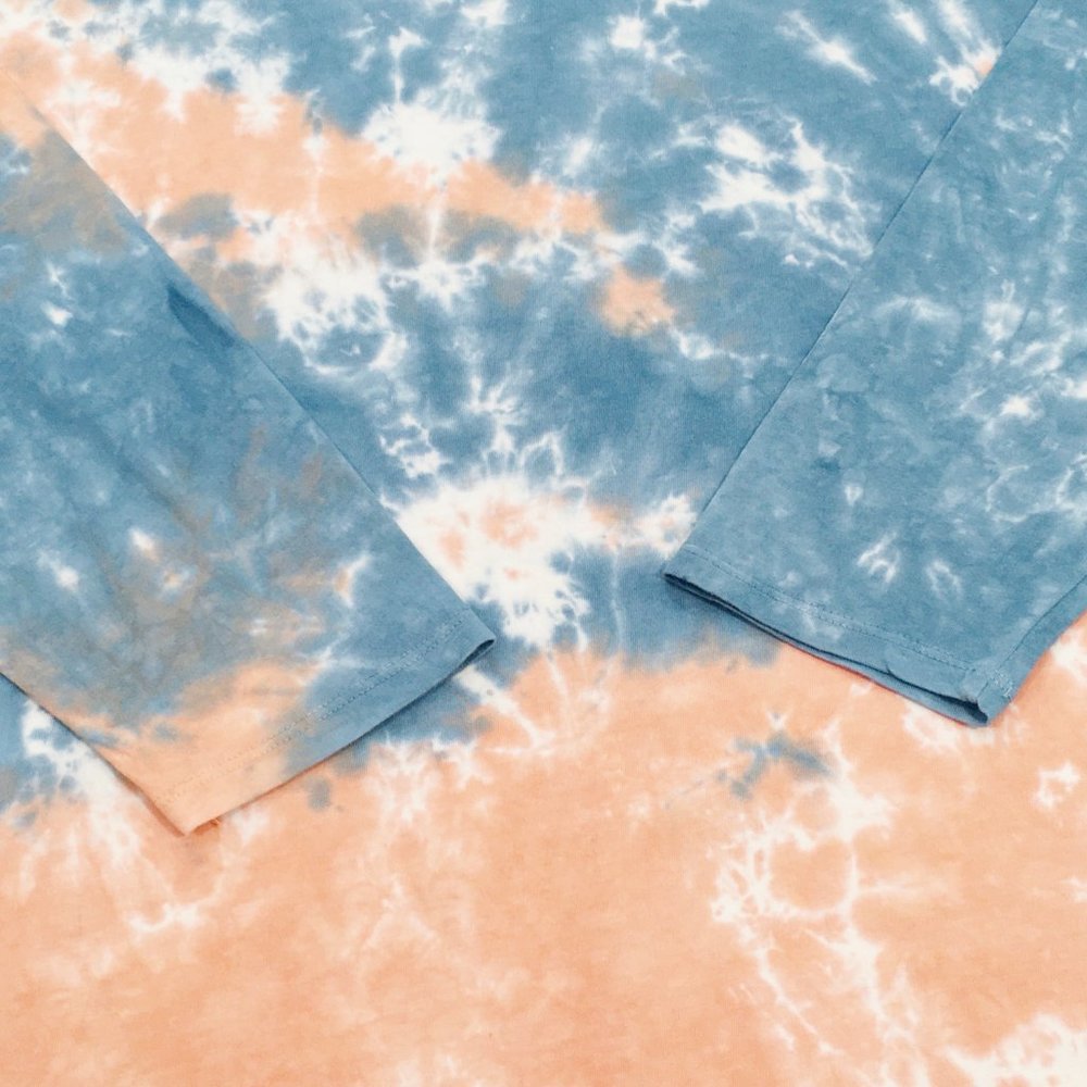 Free People ~ Be Free Tie Dye Shirt Top - Picture 9 of 12